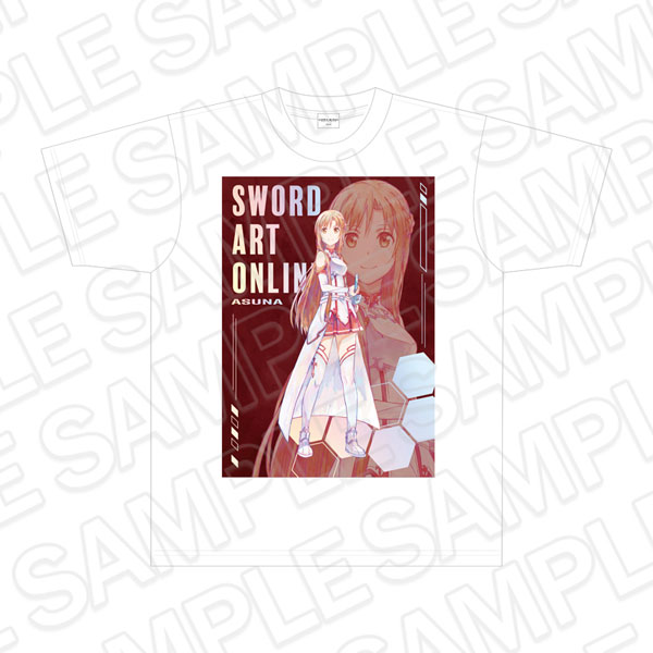 Sword Art Online Full Color T-shirt Asuna crayon painting ver.
