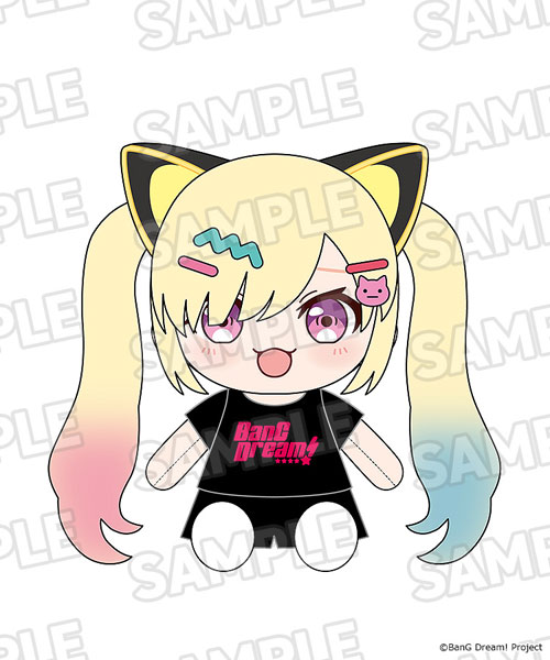 Dress-Up Plushie BanG Dream! Mugendai Mewtype Arale Nakamachii