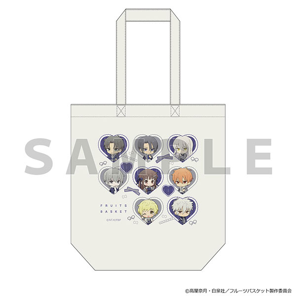 Fruits Basket Tote Bag (Checkered Coordination)