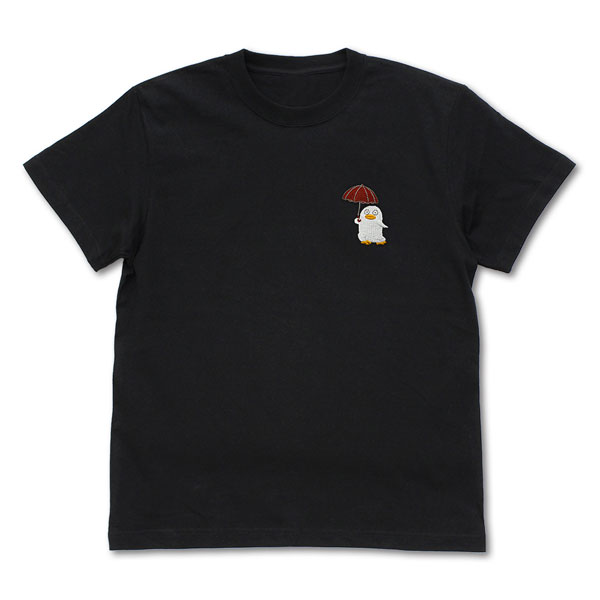 Gintama Elizabeth One Point Embroidery T-shirt /BLACK-XL