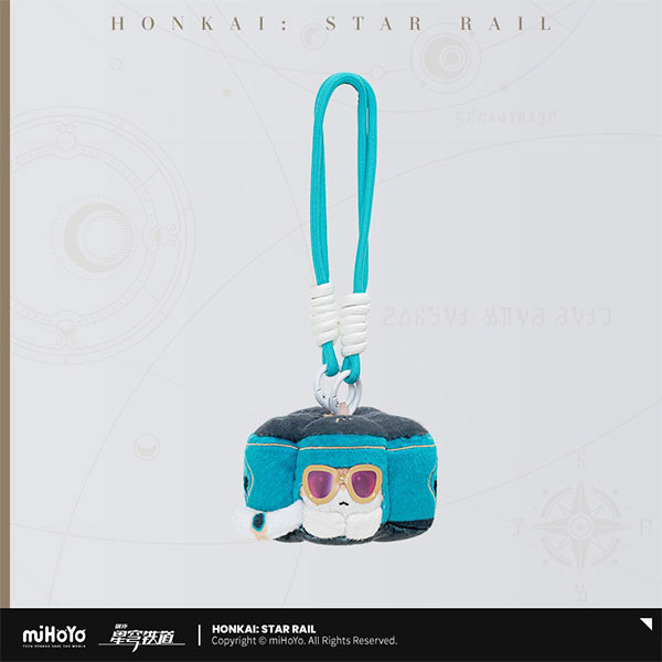 Honkai: Star Rail Critter Pick: Ruan Mei's Creation Series Plushie Keychain - Honey Dice