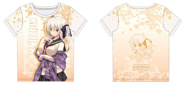 "Amatsutsumi" Full Graphic T-shirt Mana Koizuka XL