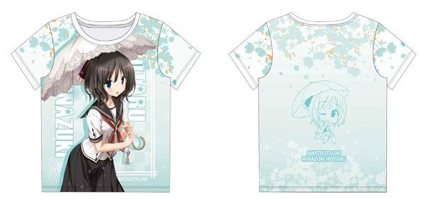 "Amatsutsumi" Full Graphic T-shirt Hotaru Minazuki XL