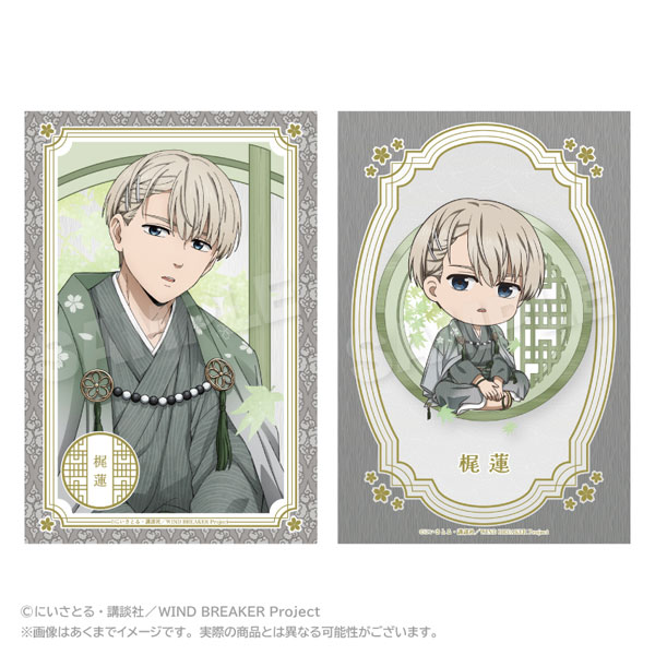 WIND BREAKER Postcard Set Round Window ver. Ren Kaji