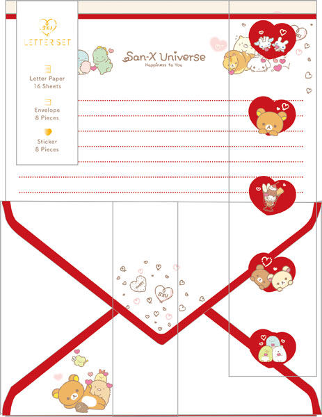 モモチ A賞 Valentine’s Letter くじ SR モモチ A賞 Valentine's Letter SS くじ 手紙 SR モモチ A賞