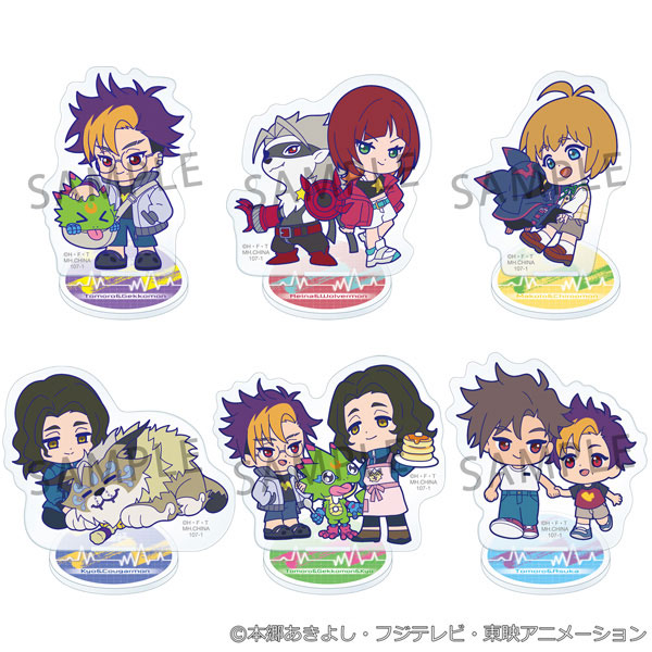 Acrylic Stand Buddy Colle DIGIMON BEATBREAK 6Pack BOX
