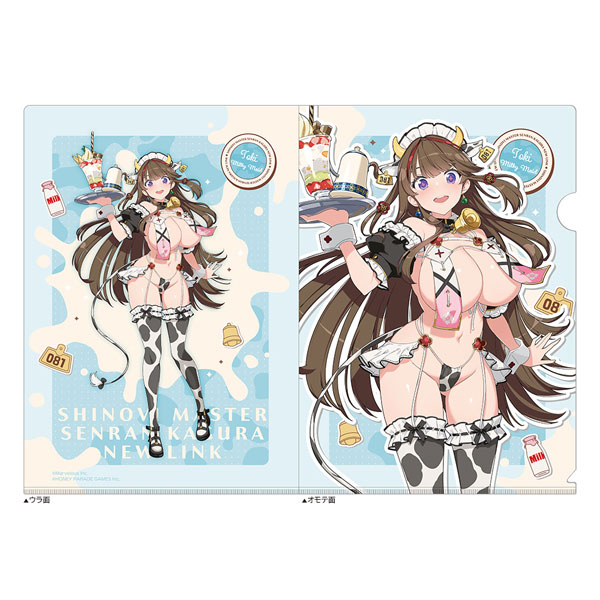 Shinobi Master Senran Kagura: New Link New Illustration Clear File (Toki / Milky Maid)