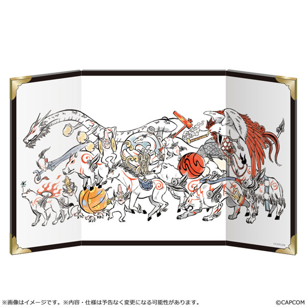 ØMIくじ タペストリー White AmiAmi [Character & Hobby Shop] | Okami 20th Anniversary