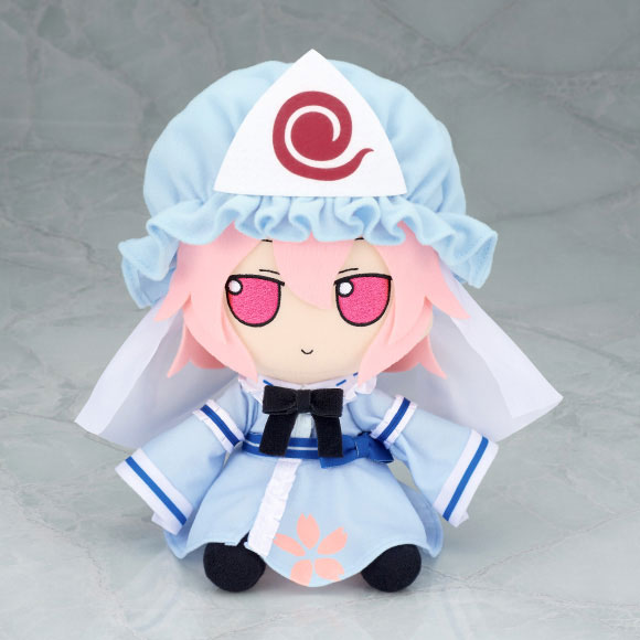 Touhou Plush Series Yuyuko Saigyouji (17cm Size) FumoFumo Yuyuko. (Ichinana Size)