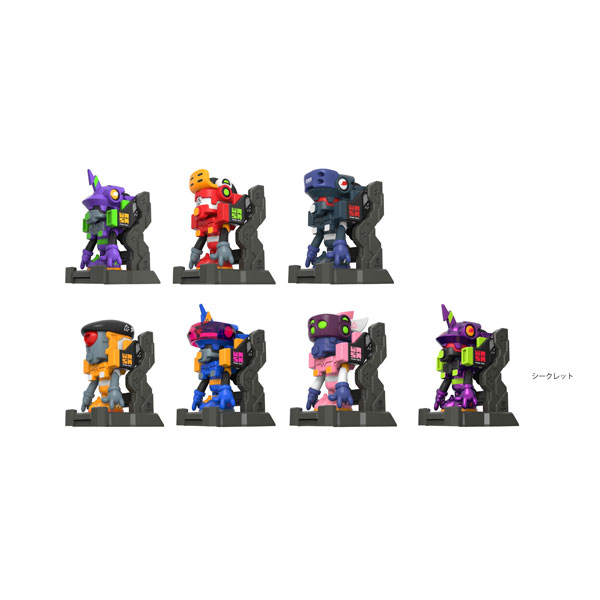 Neon Genesis Evangelion x WASA EVA206 Series Trading Figure 6Pack BOX