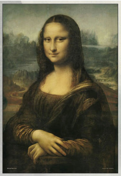 Jigsaw Puzzle Compact Pieces Mona Lisa 1000pcs (13-30)