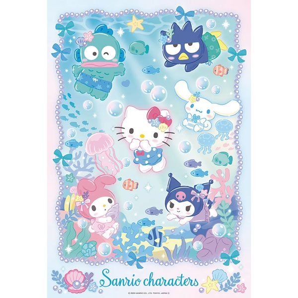 Jigsaw Puzzle Sanrio Characters Sparkling Marine 300pcs (300-216)