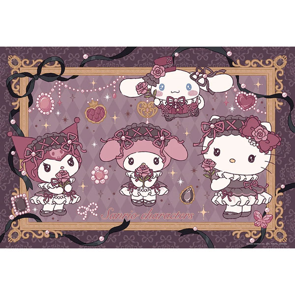 Jigsaw Puzzle Sanrio Characters Gothic Jewel 300pcs (300-218)