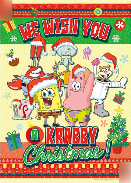 Jigsaw Puzzle A Krabby Christmas! 500pcs (500-348)