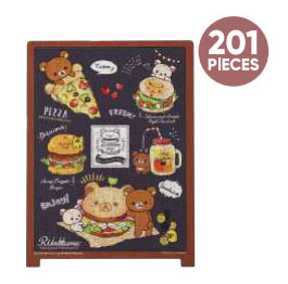 Jigsaw Puzzle Woody Puzzle LigMe Rilakkuma Deli 201pcs. (37-18)