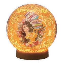 Jigsaw Puzzle 3D Sphere Puzzle Lumiorb Luminous Reveal / Belle 61pcs. (2003-530)