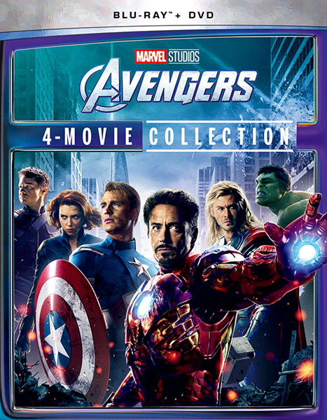 BD + DVD Avengers: 4-Movie-Collection (Blu-ray + DVD)