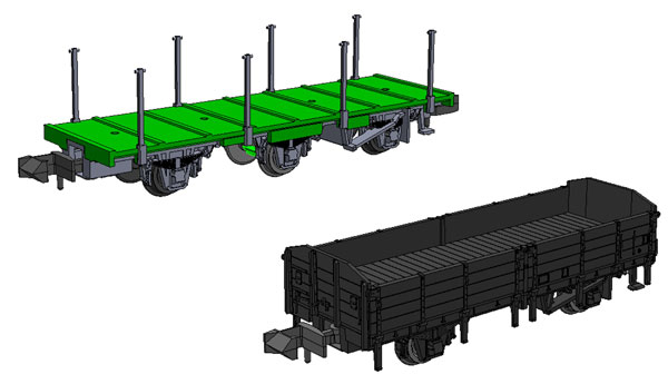 97623 JNR Hokkaido Freight Train (Yellow Belt Car) Set B (8 Cars)