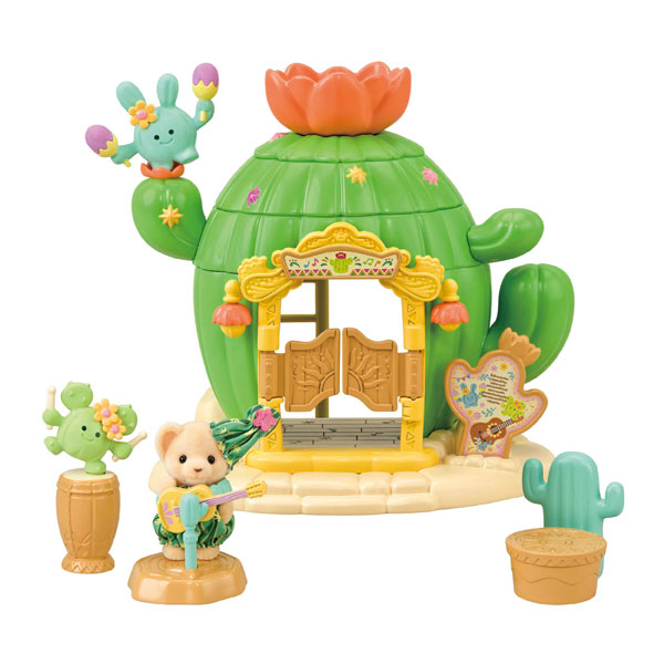 Sylvanian Families Ko-84 Saboten House no Yukaina Show Time
