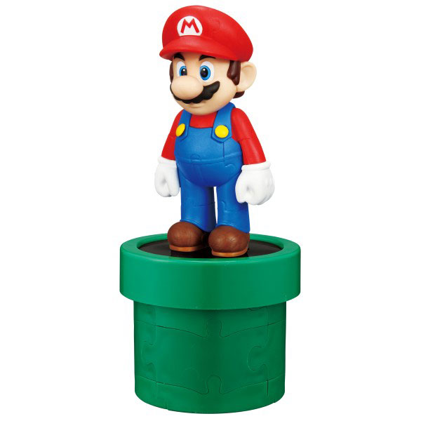 Ensky KumuKumu Puzzle KM-137 Super Mario & Pipe รูปภาพ 1