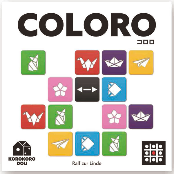 Board Game COLORO Japanese Version