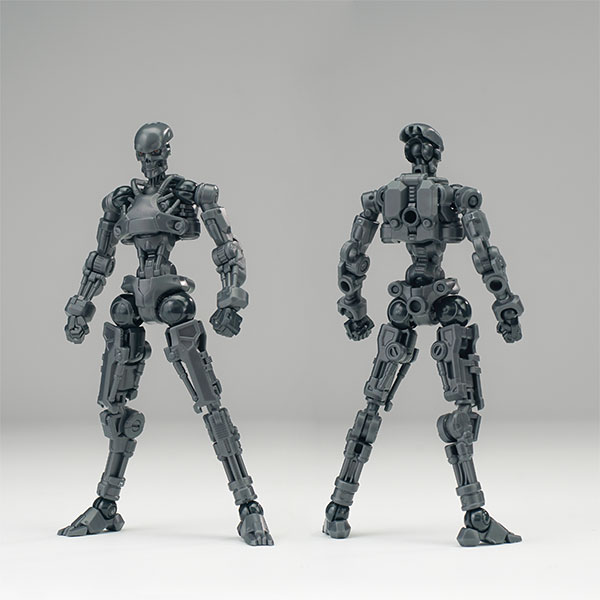 SHEIK MAINLAND 3 min project Series Zentinel 1/18 Scale Plastic Model Kit (Silver) image 1