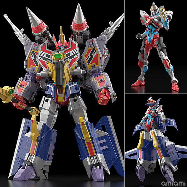 Good Smile Company MODEROID Movie "GRIDMAN UNIVERSE" Full Power Gridman Plastic Model 画像 1