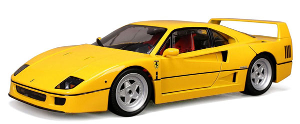 AmiAmi [Character & Hobby Shop] | 1/18 Ferrari F40 Yellow