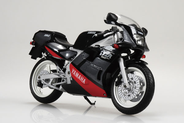Skynet 1/12 완성품 오토바이 모델 야마하 TZR250 '89 V-MAX 블루/스타 실버