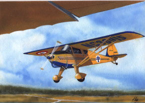 LF Models 1/72 Monocoupe / Universal L-7A Plastic Model รูปภาพ 1