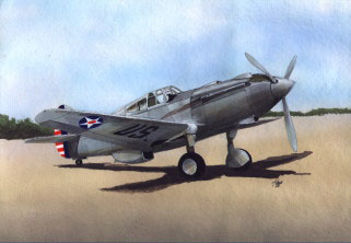 LF Models 1/72 Curtiss XP-40 Plastic Model รูปภาพ 1