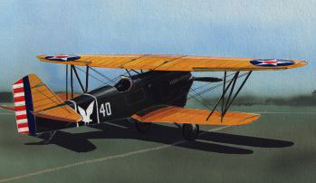 LF Models 1/72 Curtiss P-1C Plastic Model รูปภาพ 1