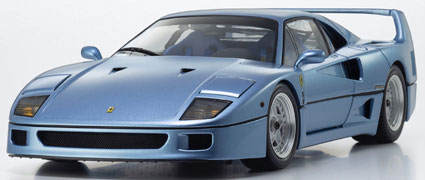 Kyosho KYOSHO Original 1/18 페라리 F40 (라이트 블루 메탈릭)
