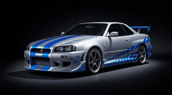 Revell Germany 1/16 Fast & Furious Nissan R34 Skyline GT-R "Brian" โมเดลประกอบ รูปภาพ 1