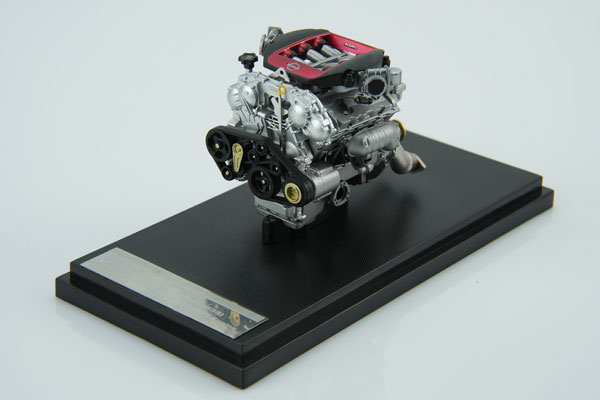 MOTORHELIX 1/18 Nissan GT-R NISMO (R35) Special Edition 2022 VR38DETT Engine