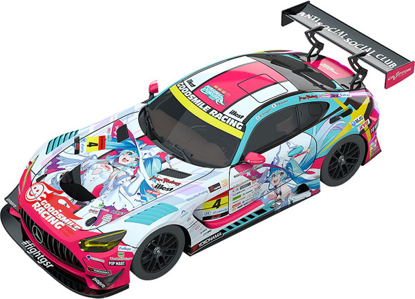 Good Smile Racing Hatsune Miku GT Project 1/18 Good Smile Hatsune Miku AMG 2024 Season Opening Ver. รูปภาพ 1
