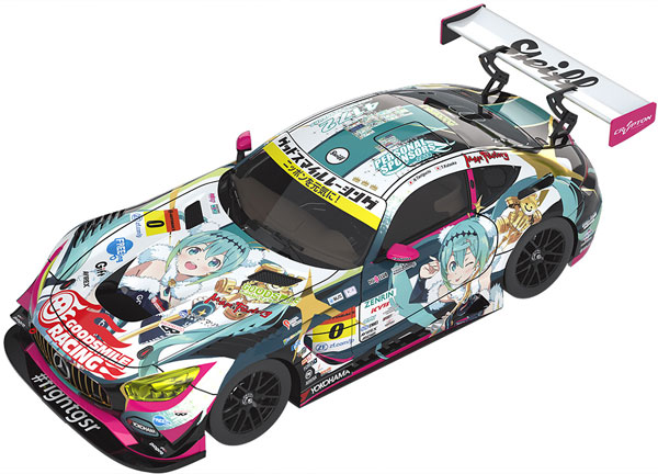 Good Smile Racing Hatsune Miku GT Project 1/18 Good Smile Hatsune Miku AMG 2018 Final Race Ver. รูปภาพ 1