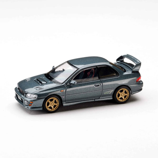 1/64 Subaru Impreza Pure Sports Coupe WRX type R STi Version VI Cool Gray Metallic
