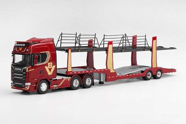 SCANIA 1/64 トランスポーター　ミニカー AmiAmi [Character & Hobby Shop] | 1/64 Scania 770S A6x4NA V8 50th