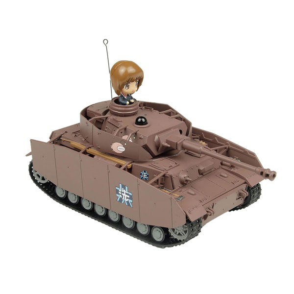 1/64 Girls und Panzer RC Battle Sensha-dou Series Panzer IV Ausf. H (Ausf. D Kai) Ankou Team Vehicle Only Edition
