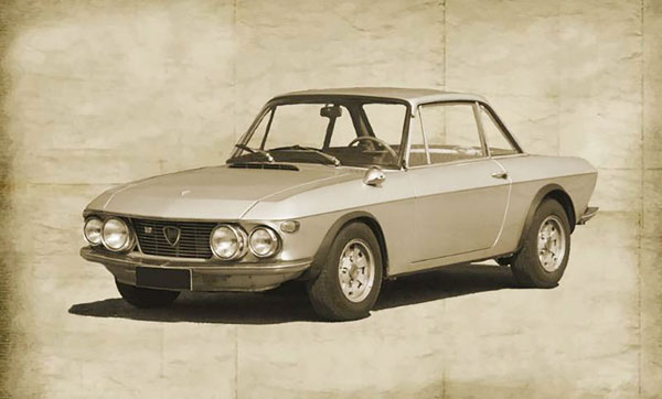 Italeri 1/24 Lancia Fulvia Coupe 1.6HF Fanalone (w/Supplemental Instructions in Japanese) Plastic Model รูปภาพ 1