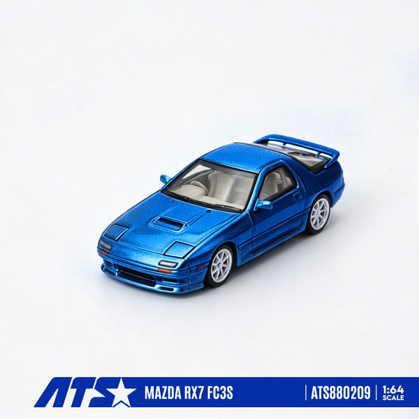 ATS-MODELS 1/64 MAZDA RX-7 FC3S Cobalt Blue Metallic รูปภาพ 1