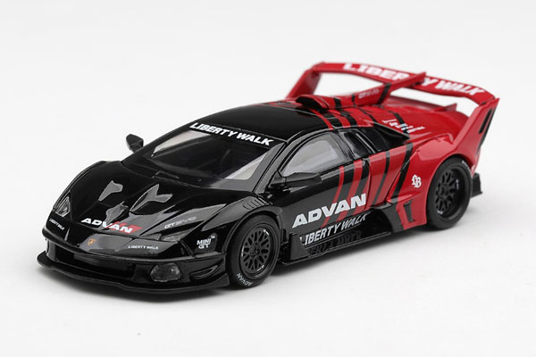 MINI GT 1/64 Lamborghini LB-Silhouette WORKS MURCIELAGO GT Evo Advan (Right-hand Steering)
