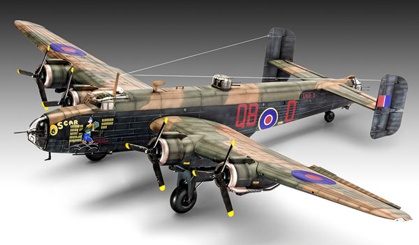 Revell Germany 1/72 ハンドレページ ハリファックス B Mk.III プラモデル 画像 1
