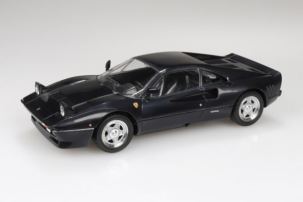 Aoshima RakuPla Snap Kit No.28-BK Ferrari GTO (Black) Plastic Model hình ảnh 1
