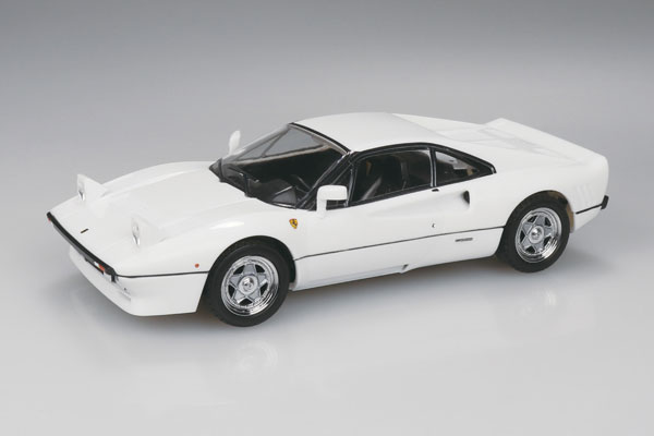 Aoshima RakuPla Snap Kit No.28-WE Ferrari GTO (White) Plastic Model รูปภาพ 1