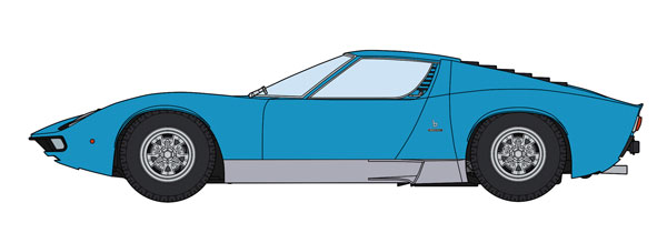 AmiAmi [Character & Hobby Shop] | 1/24 Lamborghini Miura P400 SV