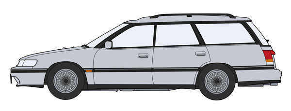 Hasegawa 1/24 Subaru Legacy GT Touring Wagon "Custom Wheel" Plastic Model hình ảnh 1