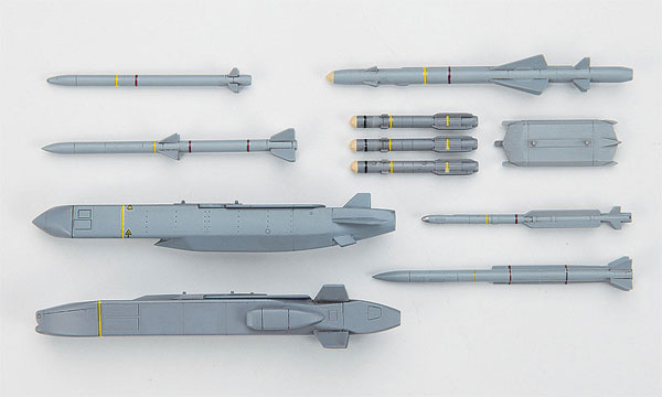 Hasegawa 1/72 Europe Aircraft Weapon Set Plastic Model รูปภาพ 1