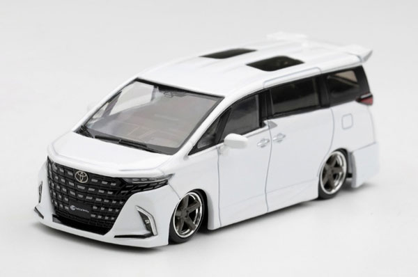 MINI GT 1/64 Toyota Alphard 40 KUHL White (Right-hand Steering)